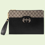 Gucci Pouch with cut-out Interlocking G 723320 K9GSG 9769