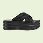 Gucci GG platform slide sandal 738707 H9H00 1000