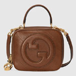 Leather Gucci Top Handle Bag 744434 1IV0G 2535