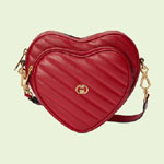 Gucci Interlocking G mini heart shoulder bag 751628 AACCL 6433
