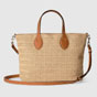 Gucci Small straw-effect tote 779671 FAC42 9561 - thumb-4