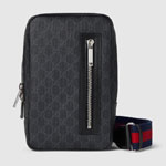 Gucci GG Sling-back Bag In Black GG Supreme 792078 FADJM 1043