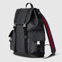 Gucci GG Backpack In Black GG Supreme 792080 FADJQ 1185 - thumb-2