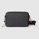 Gucci GG Mini Shoulder Bag In Black GG Supreme 792456 FADJA 1042