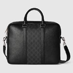 Gucci Medium GG Briefcase With Tag In Black Leather 795461 FACU5 1000