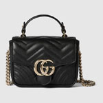Gucci GG Marmont mini top handle bag 811238 AAECK 1000