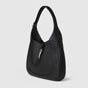 Gucci Jackie Large Shoulder Bag In Black Leather 813650 AZB5Z 1060 - thumb-2