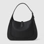 Gucci Jackie Large Shoulder Bag In Black Leather 813650 AZB5Z 1060 - thumb-3