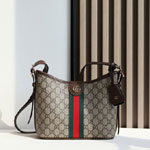 Gucci Ophidia Small Shoulder Bag Beige Brown 836872 FAE0K 9853