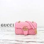 Gucci GG Marmont Small Shoulder Bag Light Pink 837280 AAGII 5825