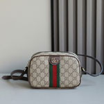 Gucci Ophidia Small Camera Bag Beige Brown 838480 FAE0P 9746