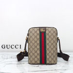 Gucci Ophidia Small Slingbag Beige Dark Brown 839103 FAEOF 9745