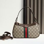 Gucci Ophidia Small Shoulder Bag Beige Brown 841341 FAE0J 9867