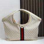 Gucci Giglio Large Tote Bag Ivory 853971 FAF9O 9554