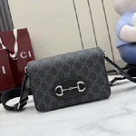 Gucci Horsebit 1955 Mini Bag Black 855566 FAFJB 1000