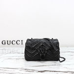 Gucci GG Marmont Mini Shoulder Bag Black 856368 AAFS1 1000
