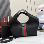 Gucci Giglio Small Tote Bag Black 860845 FAFWA 1053