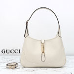 Gucci Jackie 1961 Medium Shoulder Bag White 863136 AAGDJ 9214