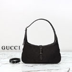 Gucci Jackie Slim Medium Shoulder Bag Black 863137 FAFV4 1000