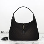 Gucci Jackie 1961 Large Crossbody Bag Black 863279 FAFV4 1000