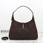 Gucci Jackie 1961 Large Crossbody Bag Dark Brown 863279 FAFV4 2543