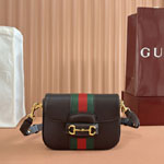 Gucci Horsebit 1955 Small Shoulder Bag Dark Brown 866762 AAGIQ 2051