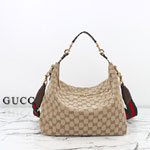 Gucci Brera Medium Crossbody Bag Sand Brown 866938 FAFV9 9653