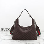 Gucci Brera Medium Crossbody Bag Dark Brown 866938 FAFWA 2544