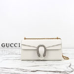 Gucci Dionysus Medium Shoulder Bag White 874735 AAGD5 9214