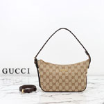 Gucci Lady Lunetta Small Shoulder Bag Sand Brown 874743 FAF7Y 9651