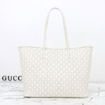 Gucci Tribeca Large Tote Bag White 874745 AAG3G 9214