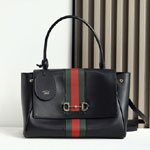 Gucci Paparazzo Medium Top Handle Bag Black 875018 AAGIQ 1053