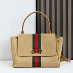 Gucci Paparazzo Medium Top Handle Bag Sand 875018 AAGIR 9560