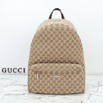 Large Gucci Tag Backpack Sand Brown 875226 FAF8P 9647