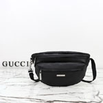 Gucci Tag Medium Crossbody Bag Black 875229 AAGSW 1000