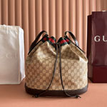 Gucci Venice Large Bucket Bag Sand Brown 875238 FAF79 8547