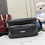 Gucci Tag Medium Crossbody Bag Black 875377 AAGSW 1000