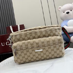 Gucci Tag Medium Crossbody Bag Sand Brown 875377 FAF8P 9647