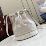 Mini Bucket Bag With Gucci Plaque Ivory 875802 FAFV2 9551