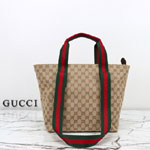 Gucci GG Small Tote Bag Sand Brown 875941 FAFV9 9653