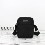 Gucci Tag Small Crossbody Bag Black A0022Z FAGIB 1000