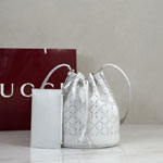 Gucci Venice Small Bucket Bag White A002GW AAG3G 9214
