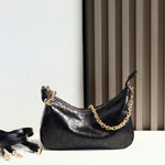 Gucci Lady Lunetta Chain Small Shoulder Bag Black A0034B AAHC3 1000