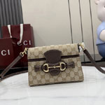 Gucci Horsebit Duomo Small Top Handle Bag Sand Brown A006O9 FAGGX 9651