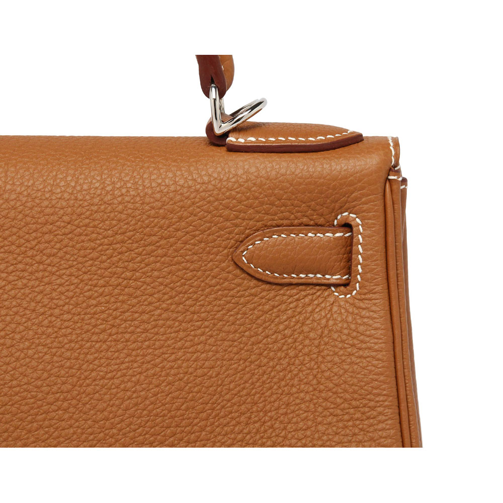 Hermes Classic Kelly Gold 28cm in Togo H027630CC57 - Photo-4