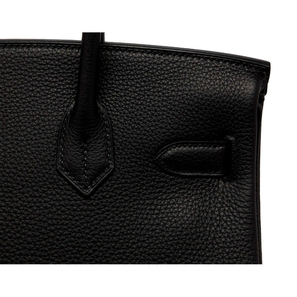Hermes 30cm Black Togo Birkin Bag H027767CK89 - Photo-4