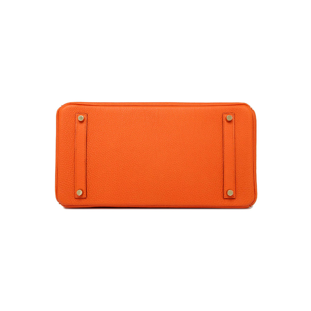 Hermes Birkin Bag in Signature Orange H027768CKQ3 - Photo-3