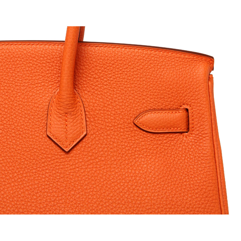 Hermes Birkin Bag in Signature Orange H027768CKQ3 - Photo-4