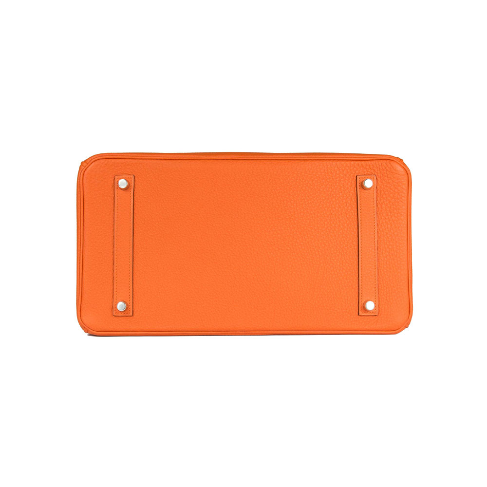 Hermes Birkin Orange 35cm Togo Palladium H027768CKT3 - Photo-3