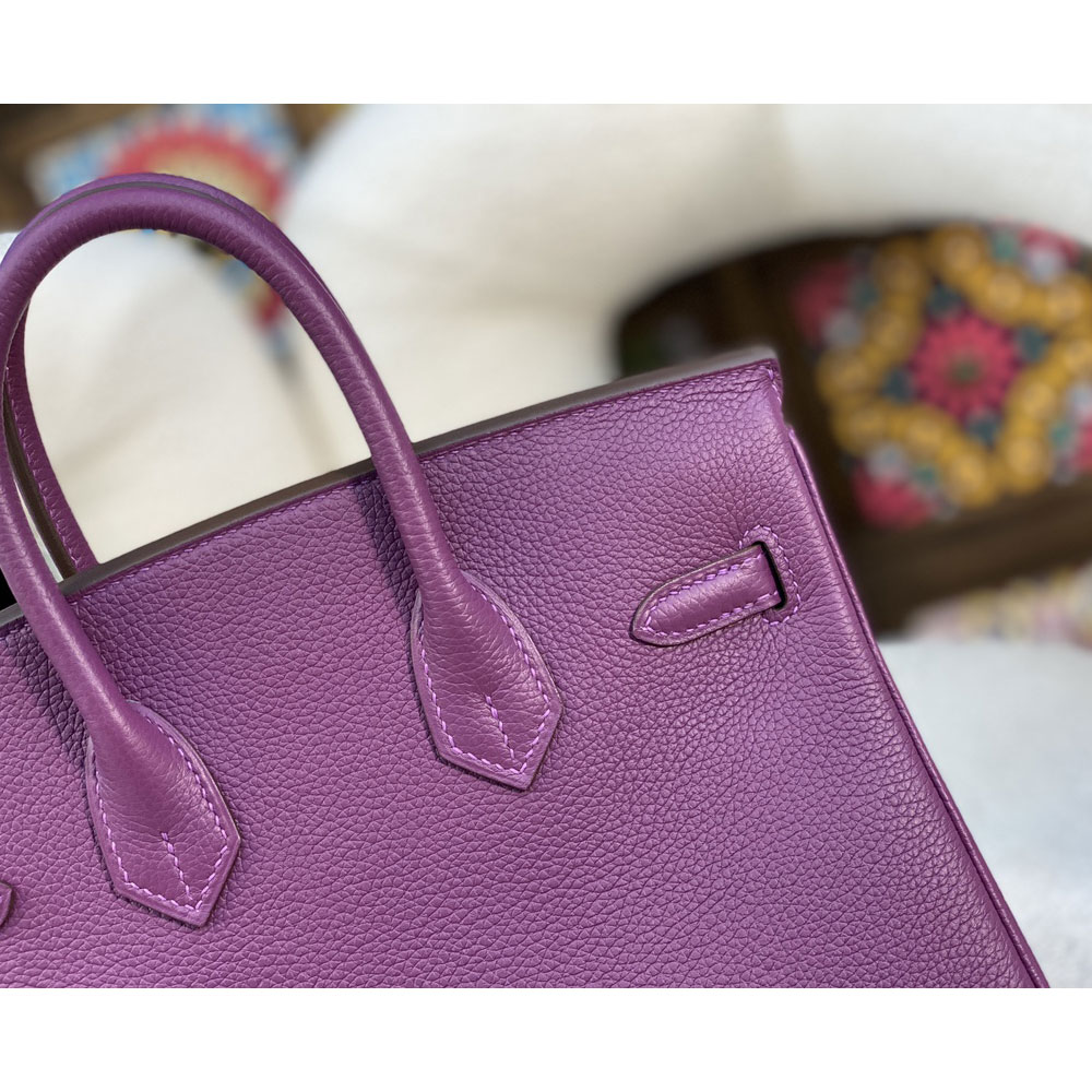 Hermes 25cm Birkin Bag in Purple Togo H041344C005 - Photo-2